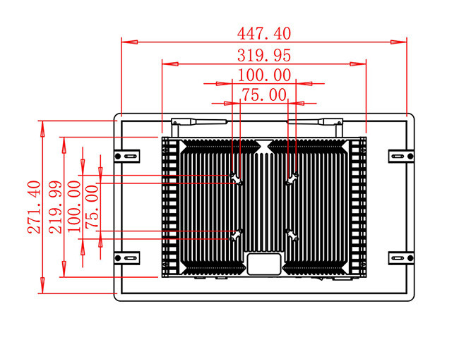 18.5-Inch Precision Linux Screen for Transportation Panels and Equipment Control