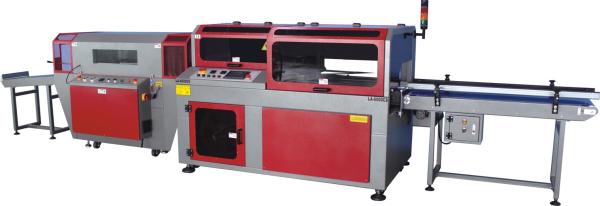 300mm Tunnel Height Shrink Packing Machine Thermal Circulate SSR Control Heat