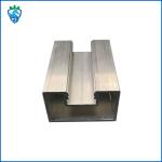 Frameless Balustrade Aluminum Handrail Profiles U Channel Glass Railing