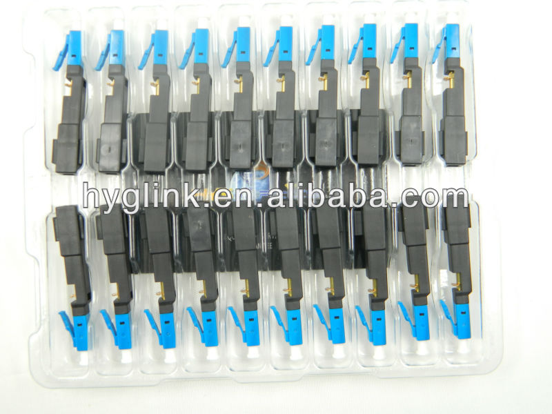 Fiber optic LC/UPC fast connector