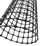 Polypropylene Geo Grid Earthwork Products Biaxial 35KN Plastic Geogrid 25.4*25