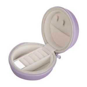 Quality Ring / Earing Small Travel Jewelry Case , Lightweight Portable Jewelry Organizer wholesale