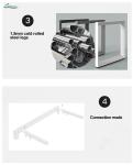 Glass Open Space Workstation of Office for Streamlined Office Design