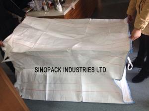 Quality Large Circular / Tubular FIBC White Gravel Bulk Bag OF Polypropylene wholesale