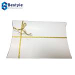 Pillow Shape Hair Extension Packaging Box With Gold Ribbon