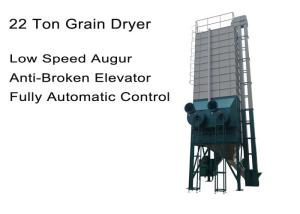 Quality Automatic Control Batch Grain Dryer 22 Ton With Low Broken Rate / Low Crack Rate wholesale