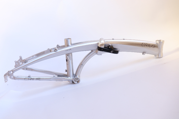 Upgrade Your 16" Bicycle with Our 2900g Titanium Folding Bike Frame You Won't Regret It
