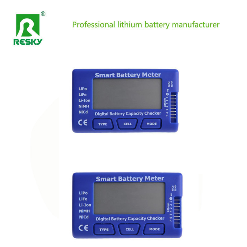 Multifunctional RC 5 In 1 Smart Battery Meter With Balance Discharge Tester