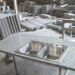 High Density Granite Stone Countertops G603 , Granite Kitchen Counter Tops