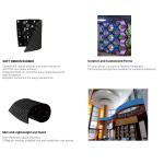 Indoor/ Outdoor Flexible LED Display P2.5 mm 240mm X120mm SMD2121 Pixel