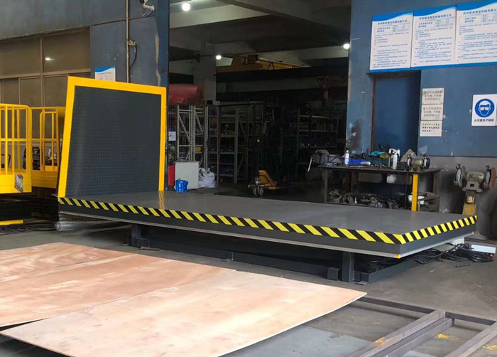 Large Platform Stationary Hydraulic Scissor Lift Table Alarm System Warning Control Box
