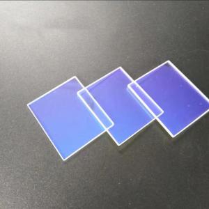 Quality Square 45 Degree Optical Quartz JGS1 CCD Lens 90*76*3mm wholesale