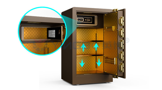 Fingerprint Lock Smart Luxury Safe Box Customized For Home Security YB/RS-80