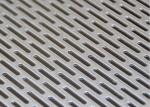 Slotted Hole Aluminum Perforated Sheet Metal Panels 0.5-8mm Thickness