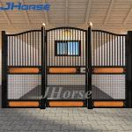 Custom Security Permanent Bamboo European Horse Stall Hot Dipping Galvanized