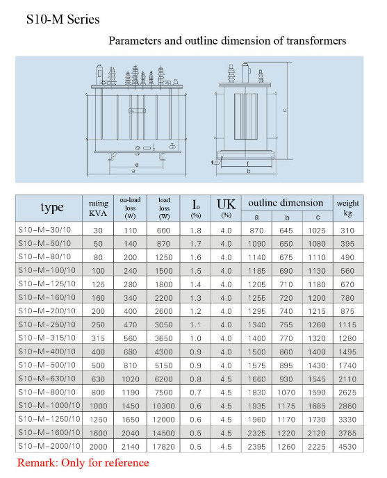 10 - 35 KV Oil Immersed Distribution Transformer 20 KV Three Phase Copper Winding