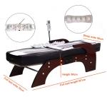 Manufacturer S Shape Chiropractic Jade Roller Massager Electric Thermal Spine