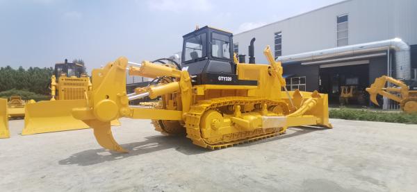 Cheap GTY320 Mini Crawler Bulldozer 257KW 37.2 Ton 10m3 Dozing Capacity Hydraulic Small Crawler Dozer for sale
