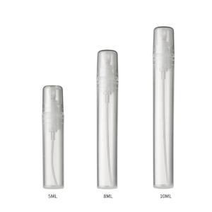 Quality 5ml 10ml 15ml 20ml Full Plastic Perfume Spray Bottle Fine Mist Pen Type wholesale