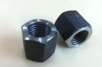 ISO 4032 Standard High Hex Nuts , M16 M18 Stainless Steel Nut On Galvanized Bolt
