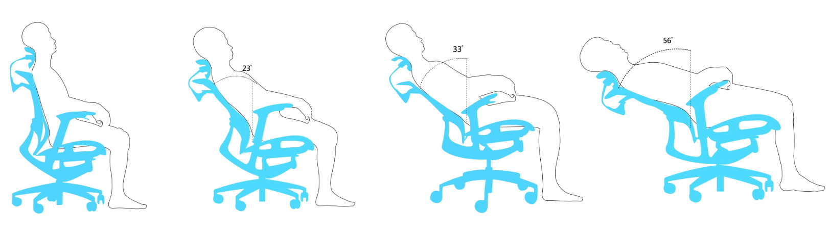 Wintex Mesh Back Ergonomic Chair 21.50KGS Ergonomic Executive Desk Chair