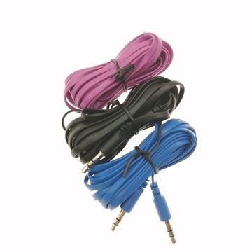 TPE External 3.5MM Aluminum Alloy Shell Male To Male Audio Cable More Durable