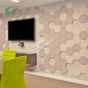 Quality Sound Absorbing Hexagon Acoustic Panels Multiscene Lightweight wholesale