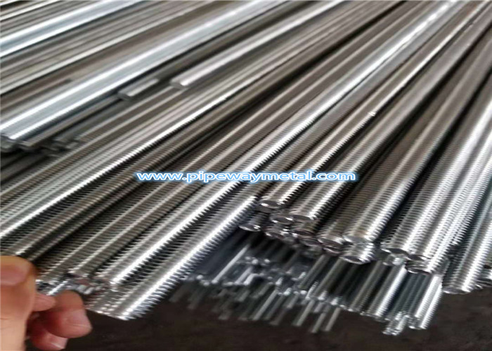 Zinc Plated Threaded Steel Rod With Bar Galvanized Din 975 Custom Length