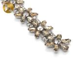 135mm*22mm Customized Women Shoe Tassel Chain Nickel / Black / Gold Color