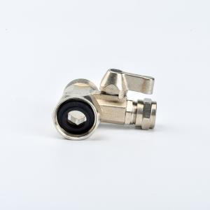 Quality Bathroom Toilet G1/2 Thread Brass Angle Valve Dispenser Spigot wholesale