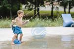 Aqua Spray Park 304 Stainless Steel Double Spray Water Gun For Children Splash