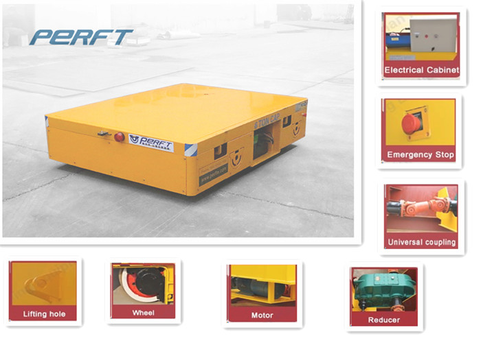 6 ton electric Automatic Guide robot battery operated four wheel vehicle for industrial material handling