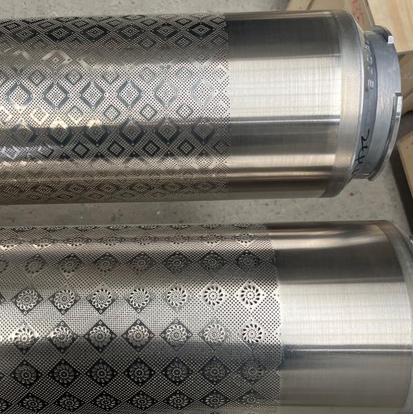 Textile Printing Machine Parts Coating Rotary Screen Carpets Printing Parts