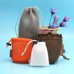 Care Wash Mesh Laundry Bag For Clothes / Bra / Lingerie Zippered Multi Color
