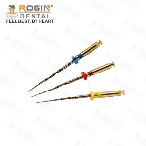 Quality Fracture Resistant Heat Activation Gold Niti Endo Files wholesale