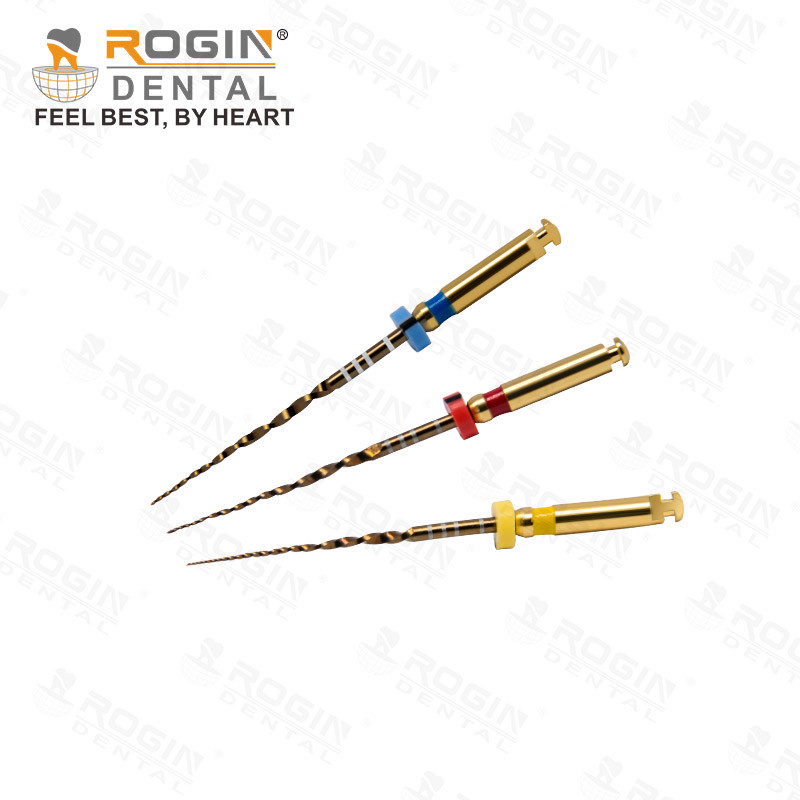 Fracture Resistant Heat Activation Gold Niti Endo Files
