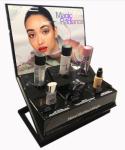 CMYK Printing Retail Makeup Display Shelves Stand Matt Varnish