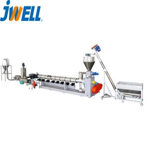 Quality JWELL 500kg/H PE Extrusion Plastic Pelletizing Recycling Machine wholesale