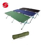 High Quality Outdoor Aluminum Frame Army Camping Bed