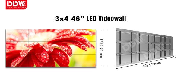 46 inch advertising video wall display DDW-LW4601 Foxconn Infocus video wall