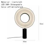 Modern Fabric Pendant Light Designer Iris Pendant Lamp For Living Room Hotel