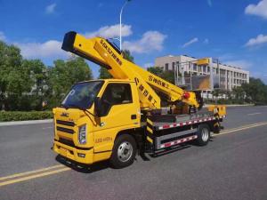 Quality 4×2 Bucket Lift Truck 116hp High Altitude Work Vehicle Euro 6 Aerial Platform Truck wholesale