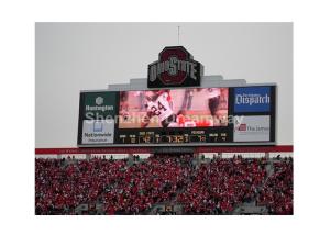 Quality 16mm 2R1G1B Outdoor Stadium LED Display with 256 by 128 mm LED Module wholesale