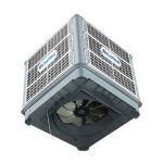 2.2kw PP Industrial Ducting Cooler 30L/H Outdoor Fixed Roof Duct Air Cooler