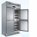 CE Auto Defrost Upright Commercial Fridge Freezer