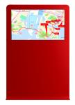 Toughened Glass Panel 240V Outdoor LCD Digital Signage