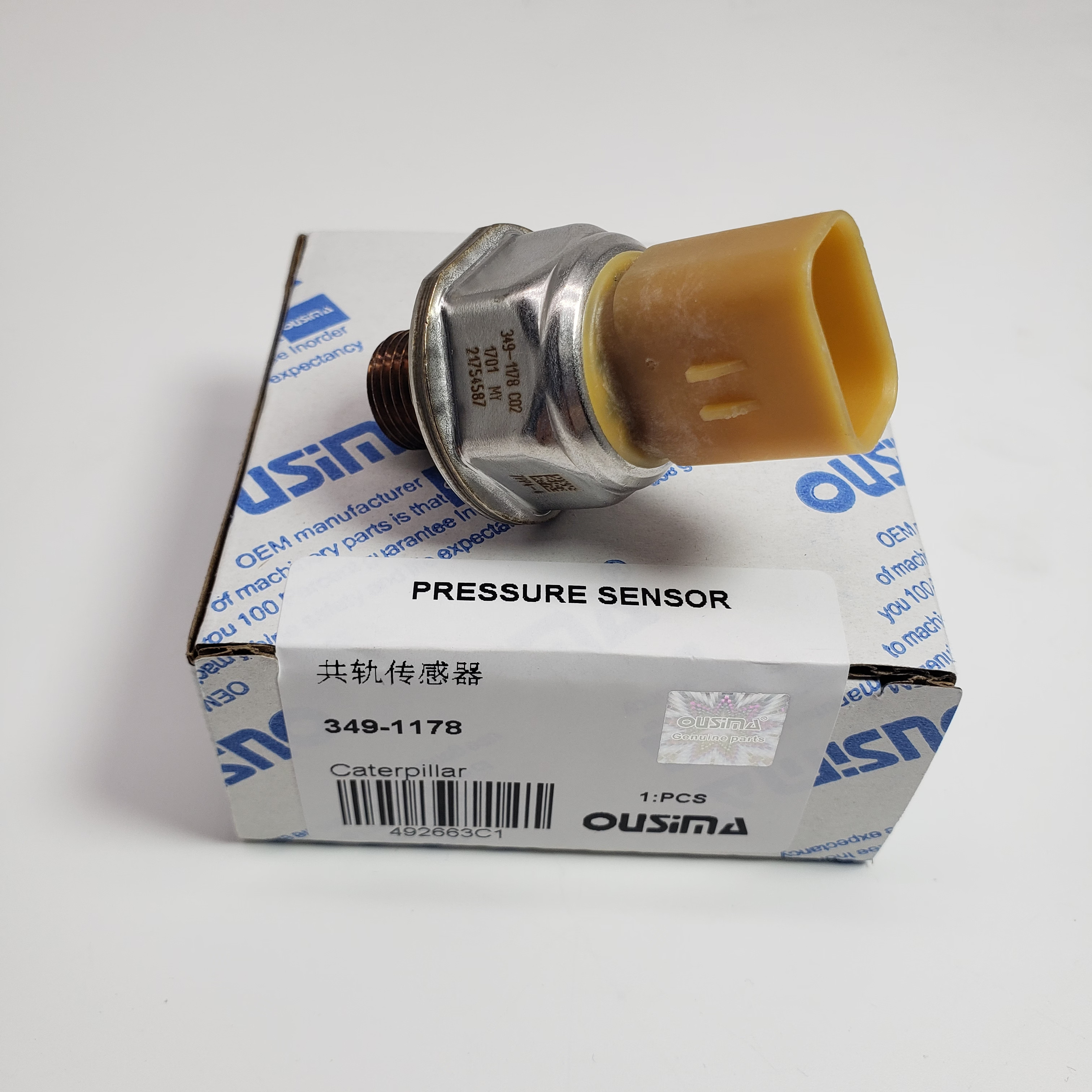 Pressure Sensor 349-1178 For CAT 824K 950K 988H 525D 936D