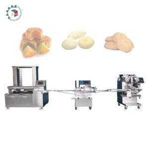 Quality Polished 304ss Stamping Encrusting Machine For Maamoul Production Line wholesale