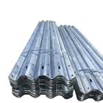 Zinc Coated Guardrail for Roadside Safety Q235/Q345 Steel 550-600g/m2 Zinc