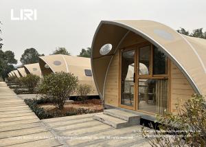 Quality Luxury Hotel Resort Glamping Family Tent With Bathroom wholesale